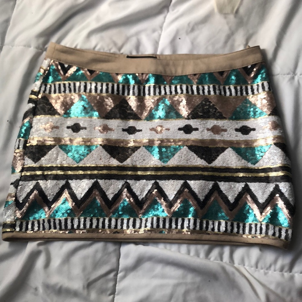 Aztec sequence skirt!